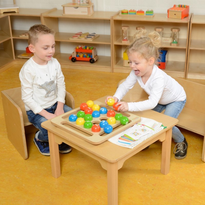 Kolorowe Kulki Drewniana Gra Dla Dzieci Masterkidz Montessori Kolorowe Kulki Drewniana Gra Dla Dzieci Masterkidz Montessori