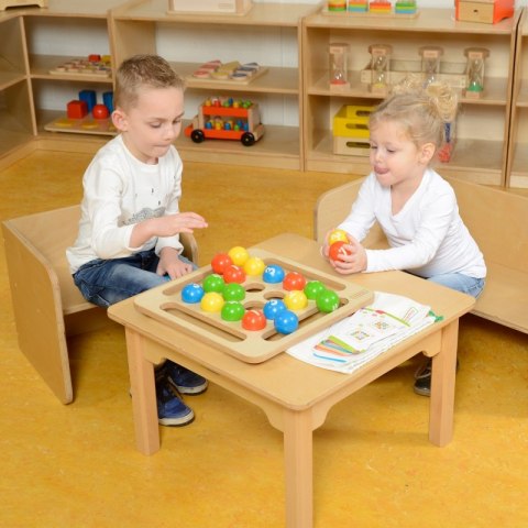 Kolorowe Kulki Drewniana Gra Dla Dzieci Masterkidz Montessori Kolorowe Kulki Drewniana Gra Dla Dzieci Masterkidz Montessori