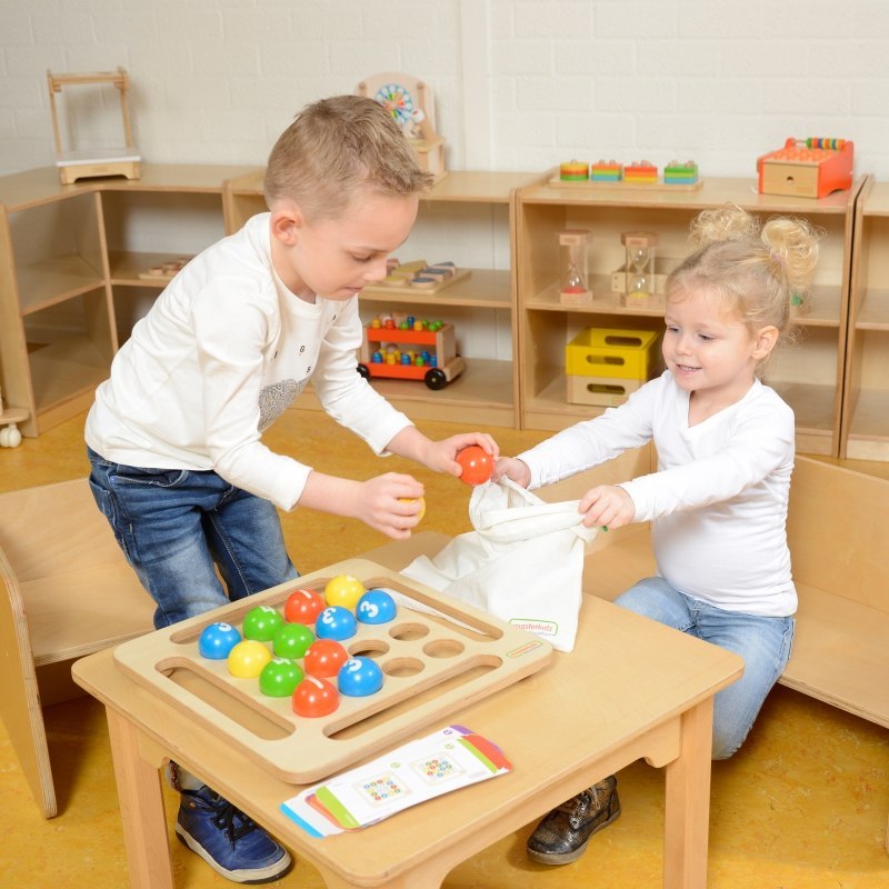 Kolorowe Kulki Drewniana Gra Dla Dzieci Masterkidz Montessori Kolorowe Kulki Drewniana Gra Dla Dzieci Masterkidz Montessori