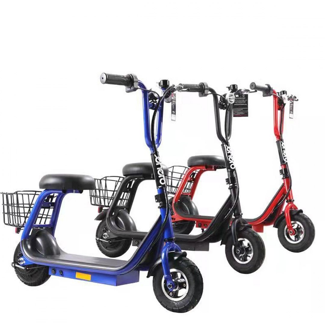 Hulajnoga elektryczna ENERO z siedziskiem ASIENTO JR 250W koło 8 cali Hulajnoga elektryczna ENERO z siedziskiem ASIENTO JR 250W koło 8 cali
