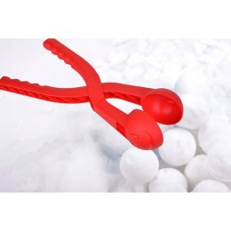 Śnieżkomat ballmaker snowball do robienia kulek śnieżnych pojedynczy czerwony