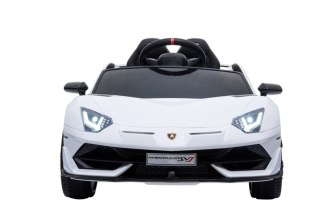 AUTKO DLA DZIECI LAMBORGHINI AVENTADOR SAMOCHÓD ELEKTRYCZNY PILOT MP3 SKÓRA