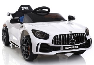 SPORTOWE AUTO NA AKUMULATOR DLA DZIECKA CABRIO ELEKTRYCZNE MERCEDES GTR EVA