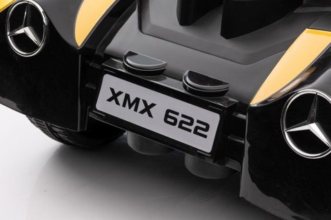 AUTO NA AKUMULATOR CIĘŻARÓWKA MERCEDES XMX622 PILOT 2 SILNIKI EVA LED MP3