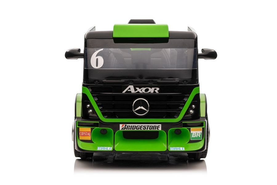 Auto Na Akumulator Mercedes + Naczepa XMX622B Zielony LCD Auto Na Akumulator Mercedes + Naczepa XMX622B Zielony LCD