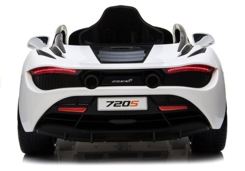 Auto na Akumulator McLaren 720S Biały Auto na Akumulator McLaren 720S Biały