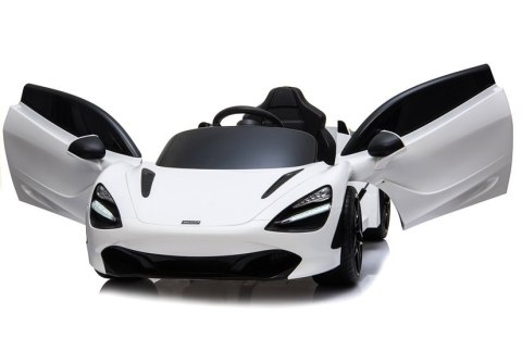 Auto na Akumulator McLaren 720S Biały Auto na Akumulator McLaren 720S Biały