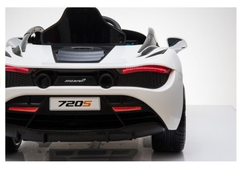 Auto na Akumulator McLaren 720S Biały Auto na Akumulator McLaren 720S Biały