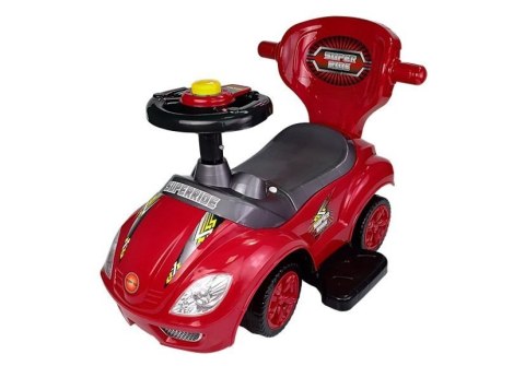 Jeździk z Pchaczem Mega Car 3w1 Czerwony Jeździk z Pchaczem Mega Car 3w1 Czerwony