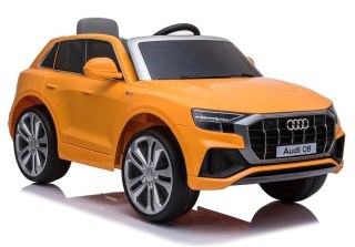 AUTO NA AKUMULATOR DLA DZIECKA AUDI Q8 JJ2066 LED KOŁA EVA PILOT SKÓRA MP3