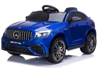 AUTO NA AKUMULATOR DLA DZIECI SAMOCHÓD MERCEDES GLC 63S 4X4 PILOT EVA SKÓRA