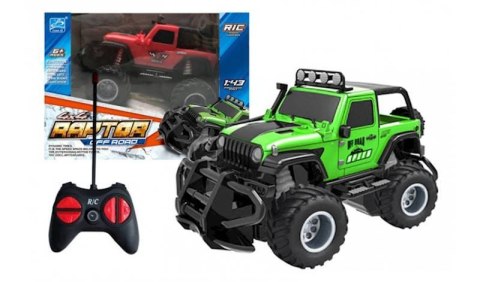 SAMOCHÓD AUTO ZDALNIE STEROWANY JEEP RC RAPTOR