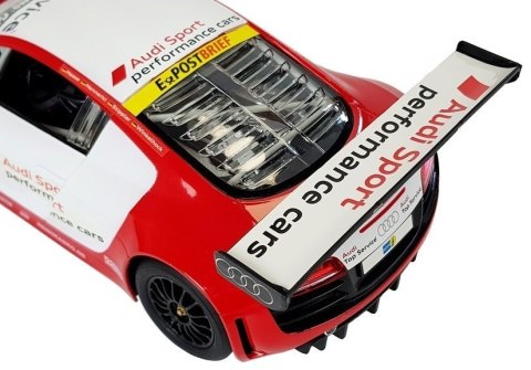 SAMOCHÓD WYŚCIGOWY ZDALNIE STEROWANY 1:14 AUTO RC AUDI R8 LMS RASTAR PILOT