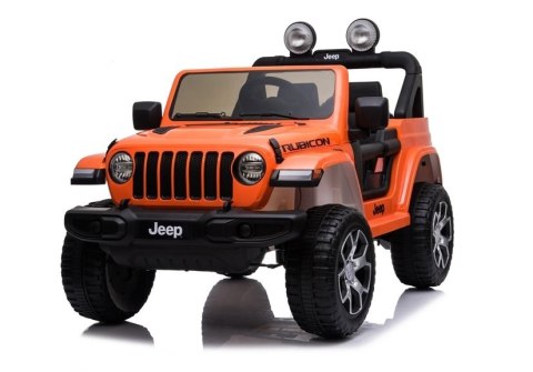 Auto na Akumulator Jeep Rubicon 4x4 Pomarańczowy Auto na Akumulator Jeep Rubicon 4x4 Pomarańczowy