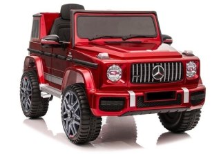 SAMOCHÓD NA AKUMULATOR AUTO MERCEDES G63 AMG BBH-002 PILOT SKÓRA LED EVA