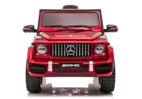 SAMOCHÓD NA AKUMULATOR AUTO MERCEDES G63 AMG BBH-002 PILOT SKÓRA LED EVA