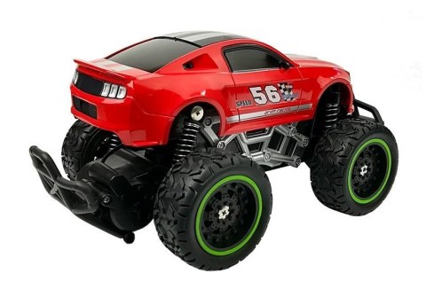 SAMOCHÓD ZDALNIE STEROWANY 1:24 AUTO RC MONSTER WYSOKIE KOŁA 6.5KM/H PILOT 2.4G