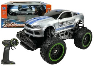 SAMOCHÓD ZDALNIE STEROWANY 1:24 AUTO RC MONSTER WYSOKIE KOŁA 6.5KM/H PILOT 2.4G