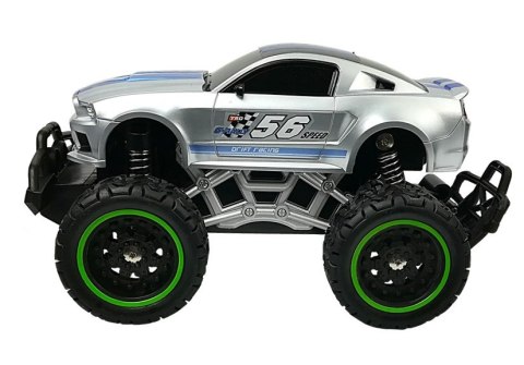 SAMOCHÓD ZDALNIE STEROWANY 1:24 AUTO RC MONSTER WYSOKIE KOŁA 6.5KM/H PILOT 2.4G