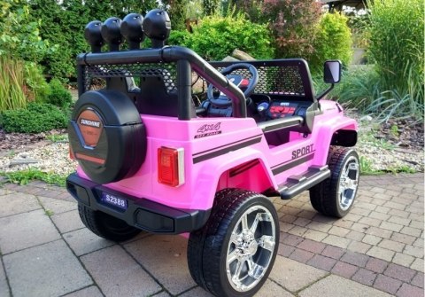 AUTO NA AKUMULATOR DŻIP JEEP S2388 SAMOCHÓD DLA DZIECKA 4X4 PILOT EVA SKÓRA LED RADIO AUTO NA AKUMULATOR DŻIP JEEP S2388 SAMOCHÓD DLA DZIECKA 4X4 PILOT EVA SKÓRA LED RADIO