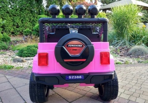 AUTO NA AKUMULATOR DŻIP JEEP S2388 SAMOCHÓD DLA DZIECKA 4X4 PILOT EVA SKÓRA LED RADIO AUTO NA AKUMULATOR DŻIP JEEP S2388 SAMOCHÓD DLA DZIECKA 4X4 PILOT EVA SKÓRA LED RADIO
