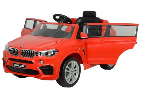 Auto na akumulator BMW X5 M Czerwone Auto na akumulator BMW X5 M Czerwone