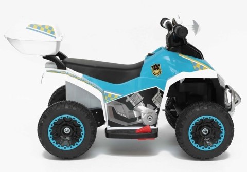 MINI QUAD NA AKUMULATOR SPORTOWY ELEKTRYCZNY DLA DZIECI KUFER LED POLICJA MINI QUAD NA AKUMULATOR SPORTOWY ELEKTRYCZNY DLA DZIECI KUFER LED POLICJA
