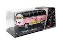 Autobus Wakacyjny Resorak z Napędem Frykcyjnym Światła Dźwięki Różowy
