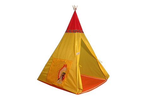 NAMIOT INDIAŃSKI WIGWAM TIPI Z PODŁOGĄ 135CM WYSOKOŚCI