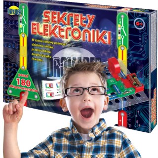 SEKRETY ELEKTRONIKI 188 EKSPERYMENTÓW ZESTAW DOŚWIADCZALNY