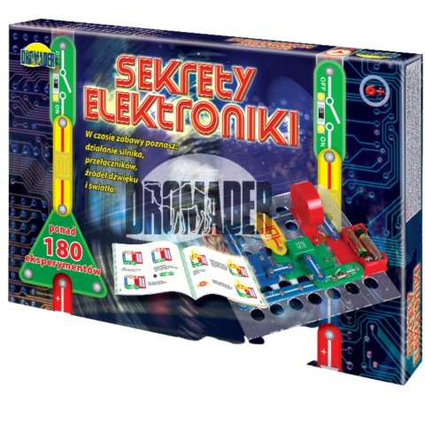 SEKRETY ELEKTRONIKI 188 EKSPERYMENTÓW ZESTAW DOŚWIADCZALNY