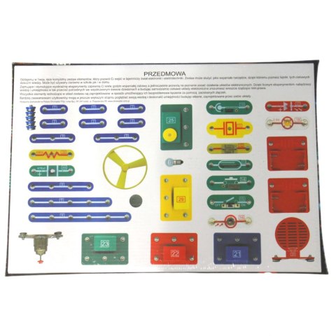 SEKRETY ELEKTRONIKI 518 EKSPERYMENTÓW ZESTAW DOŚWIADCZALNY