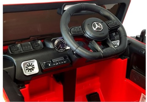 AUTO NA AKUMULATOR MERCEDES G63 SAMOCHÓD DLA DZIECKA 2 SILNIKI PILOT EVA LED MP3