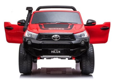 Auto na Akumulator Toyota Hilux Czerwony Lakierowany Auto na Akumulator Toyota Hilux Czerwony Lakierowany