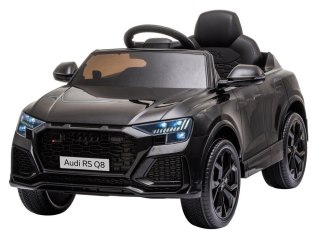 SAMOCHÓD NA AKUMULATOR DLA DZIECKA AUDI RS Q8 2X45W PILOT LED EVA SKÓRA MP3