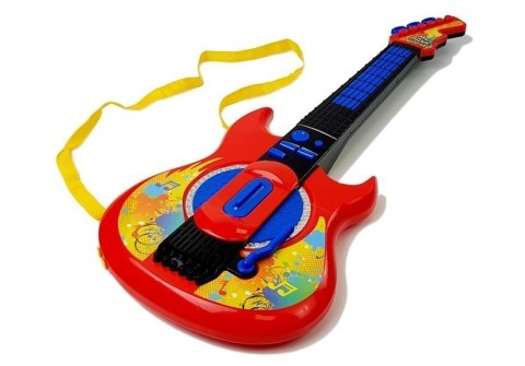 ZESTAW MUZYCZNY 3W1 GITARA KEYBOARD MIKROFON KARAOKE GŁOŚNIK MP3 MELODIE