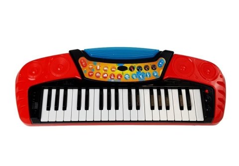 ZESTAW MUZYCZNY 3W1 GITARA KEYBOARD MIKROFON KARAOKE GŁOŚNIK MP3 MELODIE