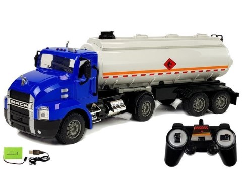 CIĘŻARÓWKA ZDALNIE STEROWANA CYSTERNA AUTO RC 1:26 PILOT 2.4G POMPA AKUMULATOR