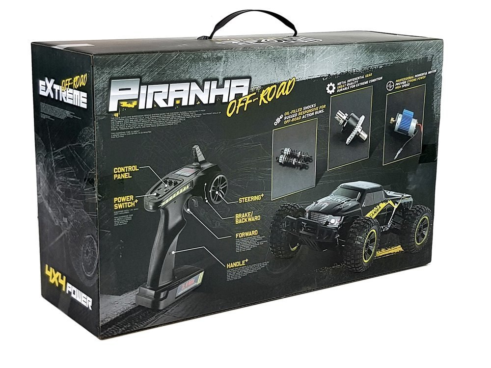 Auto Terenowe Off-Road Zdalnie Sterowane Czerwone 1:10 ENOZE 9200E 40 km/h Duże Koła Auto Terenowe Off-Road Zdalnie Sterowane Czerwone 1:10 ENOZE 9200E 40 km/h Duże Koła