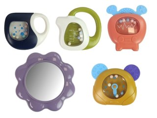 MATA EDUKACYJNA INTERAKTYWNA DLA NIEMOWLAKA GRZECHOTKI LUSTERKO PIANINKO