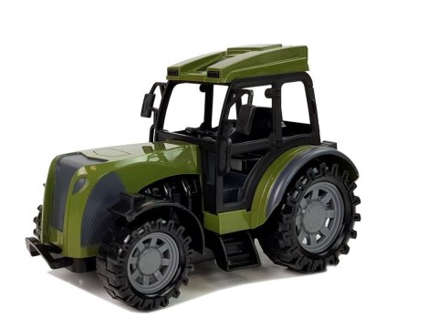 TRAKTOR ZDALNIE STEROWANY Z PRZYCZEPĄ CYSTERNA NA MLEKO ZIELONY PILOT 2.4G