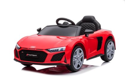 AUTO NA AKUMULATOR DLA DZIECKA AUDI R8 LIFT A300 PILOT SKÓRA EVA LED MP3