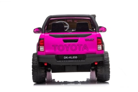 AUTO NA AKUMULATOR DLA 2 DZIECI TOYOTA HILUX 4X4 PILOT EVA SKÓRA LED RADIO MP3 AUTO NA AKUMULATOR DLA 2 DZIECI TOYOTA HILUX 4X4 PILOT EVA SKÓRA LED RADIO MP3