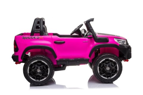 AUTO NA AKUMULATOR DLA 2 DZIECI TOYOTA HILUX 4X4 PILOT EVA SKÓRA LED RADIO MP3 AUTO NA AKUMULATOR DLA 2 DZIECI TOYOTA HILUX 4X4 PILOT EVA SKÓRA LED RADIO MP3