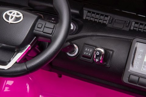 AUTO NA AKUMULATOR DLA 2 DZIECI TOYOTA HILUX 4X4 PILOT EVA SKÓRA LED RADIO MP3 AUTO NA AKUMULATOR DLA 2 DZIECI TOYOTA HILUX 4X4 PILOT EVA SKÓRA LED RADIO MP3