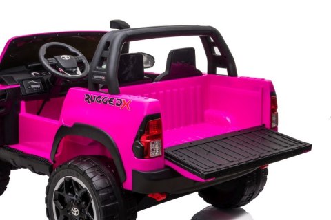 AUTO NA AKUMULATOR DLA 2 DZIECI TOYOTA HILUX 4X4 PILOT EVA SKÓRA LED RADIO MP3 AUTO NA AKUMULATOR DLA 2 DZIECI TOYOTA HILUX 4X4 PILOT EVA SKÓRA LED RADIO MP3