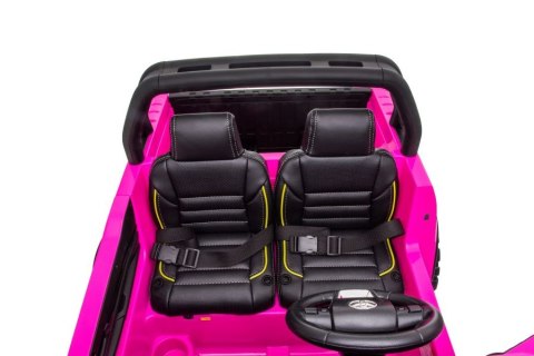 AUTO NA AKUMULATOR DLA 2 DZIECI TOYOTA HILUX 4X4 PILOT EVA SKÓRA LED RADIO MP3 AUTO NA AKUMULATOR DLA 2 DZIECI TOYOTA HILUX 4X4 PILOT EVA SKÓRA LED RADIO MP3