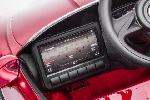 SAMOCHÓD NA AKUMULATOR AUTO DLA DZIECKA MCLAREN GT 12V LAKIER SKÓRA LED EVA RADIO