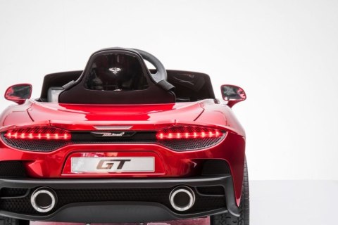 SAMOCHÓD NA AKUMULATOR AUTO DLA DZIECKA MCLAREN GT 12V LAKIER SKÓRA LED EVA RADIO