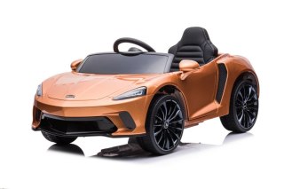 SAMOCHÓD NA AKUMULATOR AUTO DLA DZIECKA MCLAREN GT 12V LAKIER SKÓRA LED EVA RADIO